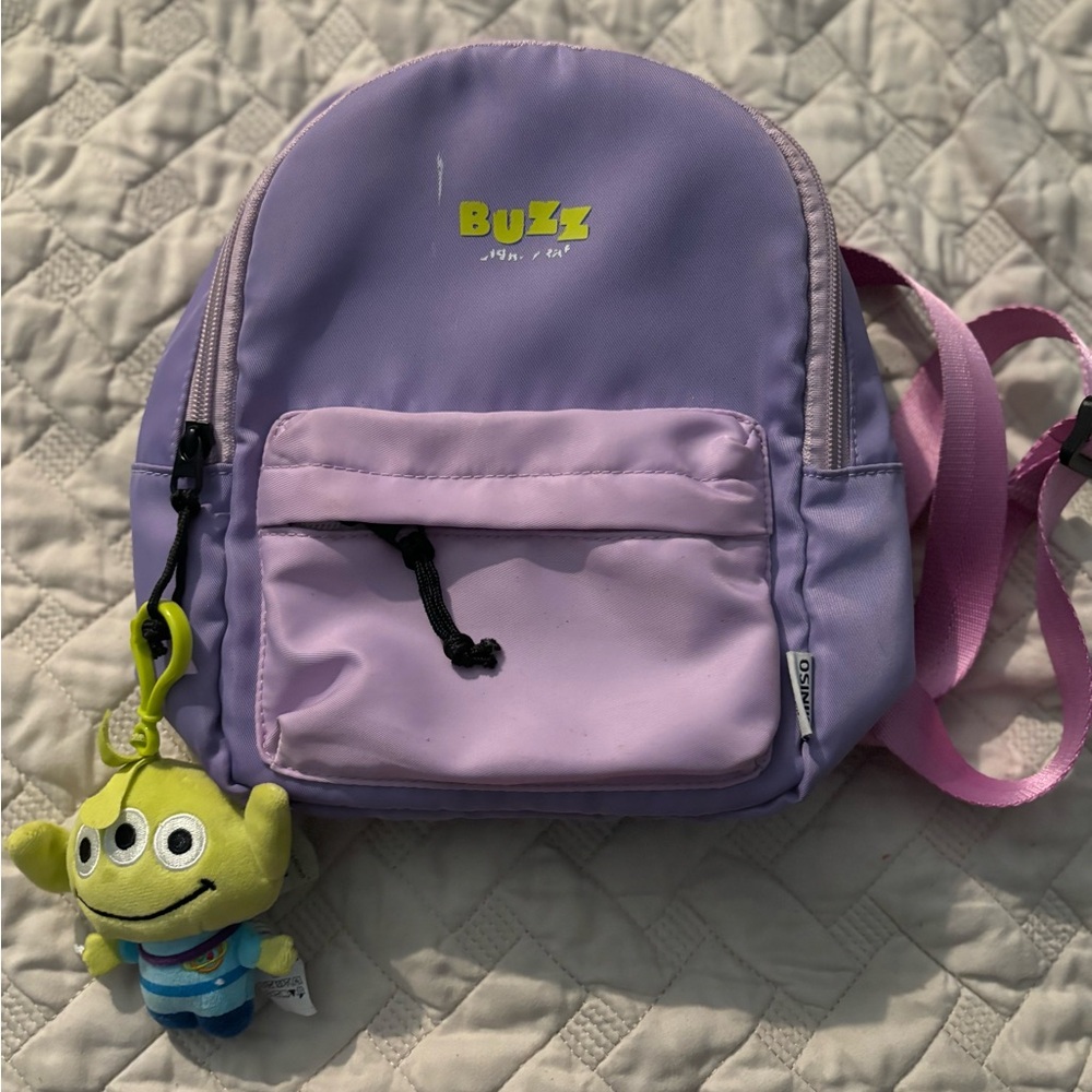 Buzz Lightyear Purple Kids Backpack